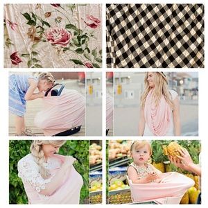 2 nursing / car seat covers